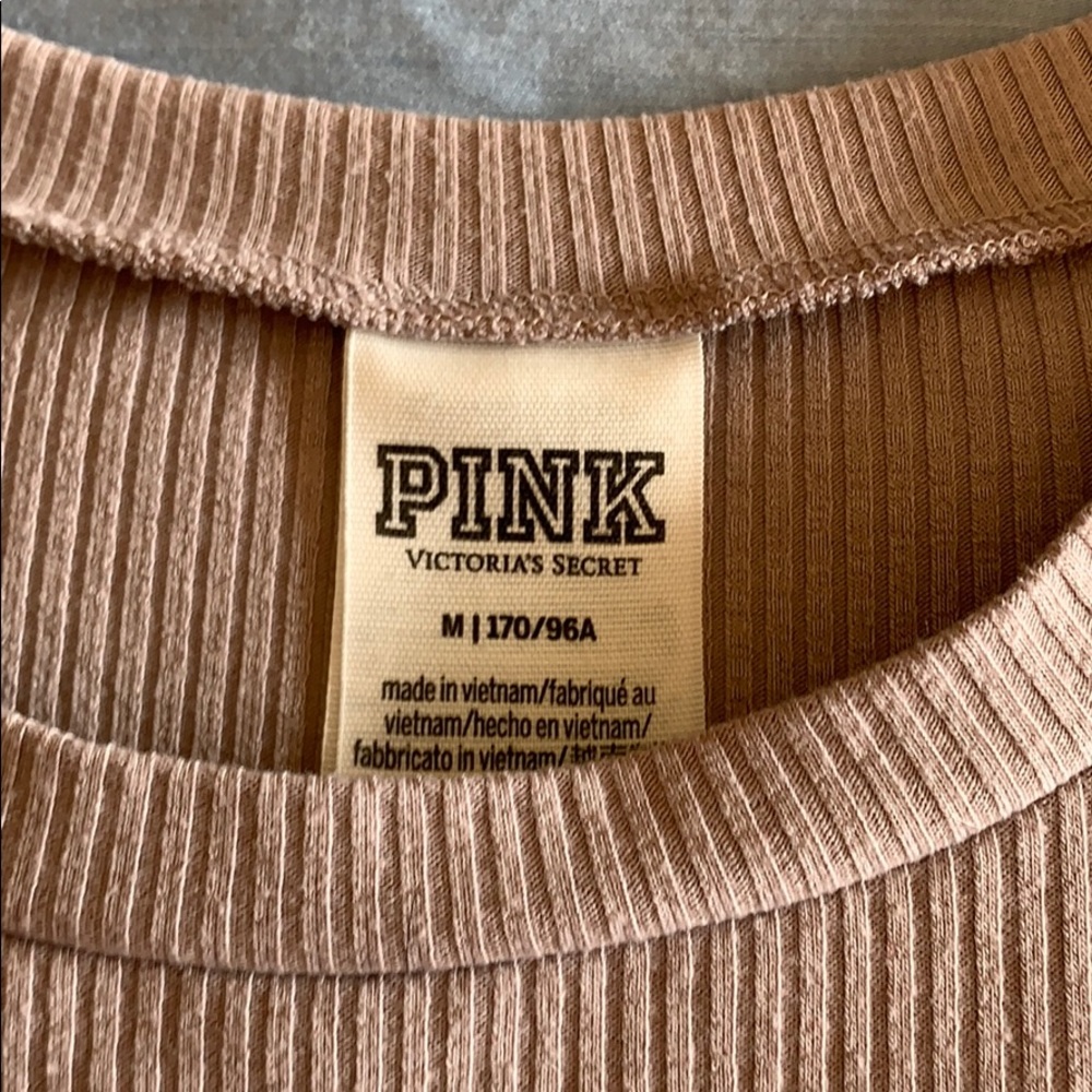 PINK Ribbed Top - Picture 3 of 4